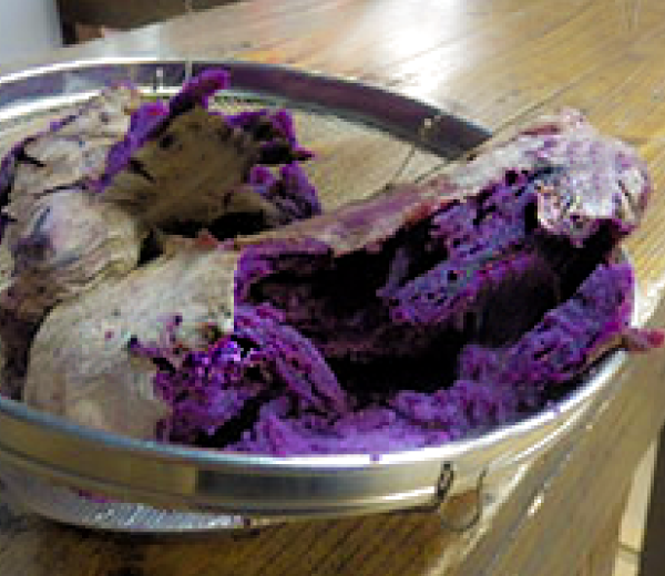 紫芋焼芋 紫芋