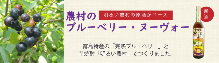 農村のブルーベリー・ヌーヴォー　タイトル