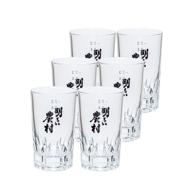 明るい農村 グラス１箱（6個入）