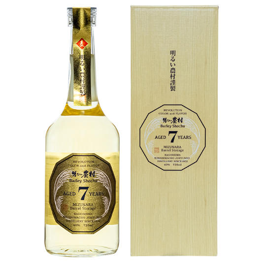 AKARUI NOUSON BARLEY ミズナラ樽熟成「麦」7年